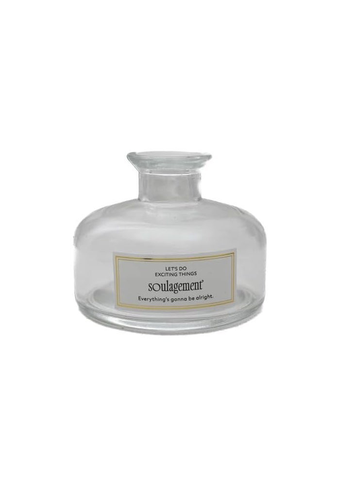 Clear Glass Bottle | 200ml (6.76 fl oz) | Transparent Storage Bottle for Kitchen & Liquids - Image 1